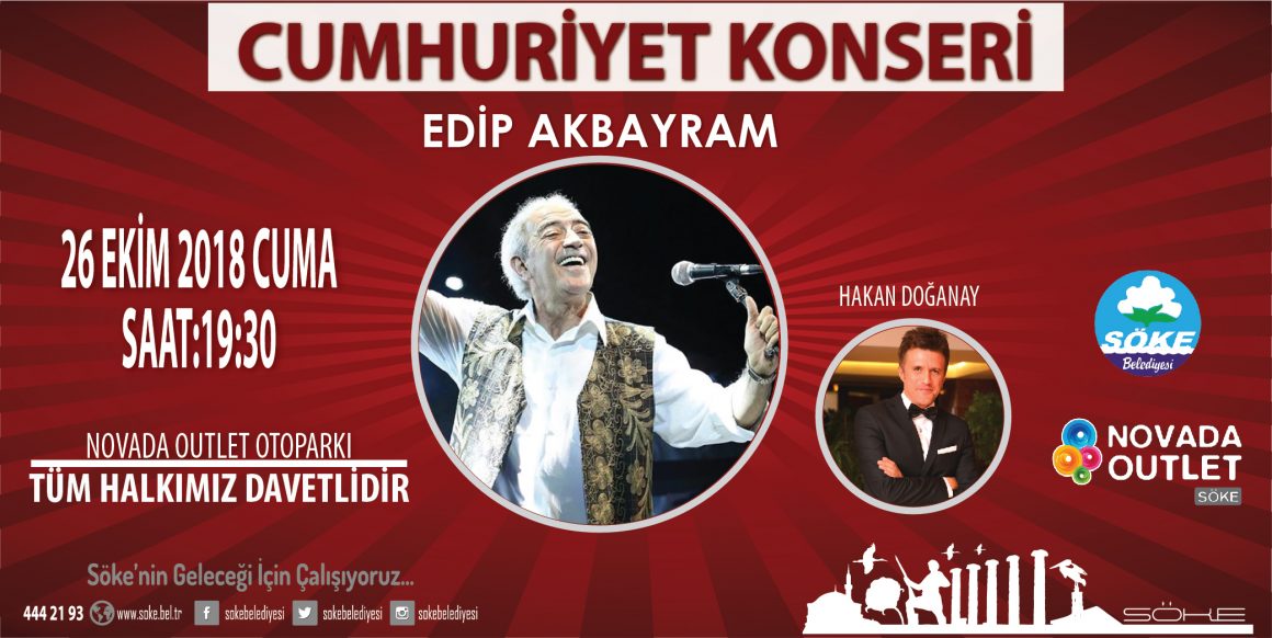 CUMHURİYET KONSERİ EDİP AKBAYRAM