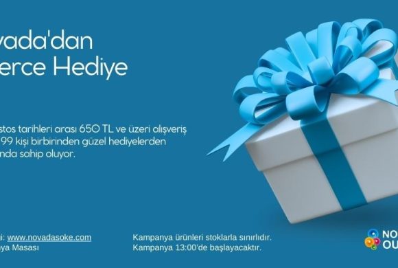 NOVADA’DAN BİNLERCE HEDİYE