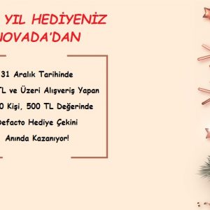 YENİ YIL HEDİYENİZ NOVADA’DAN