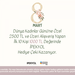 DÜNYA KADINLAR GÜNÜ’NE ÖZEL HARİKA KAMPANYA