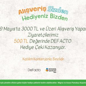Gençler, Alışveriş Sizden Hediyeniz Novada’dan! ✨