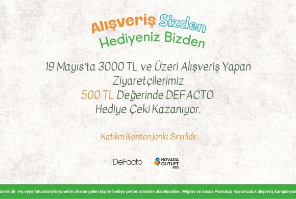 Gençler, Alışveriş Sizden Hediyeniz Novada’dan! ✨