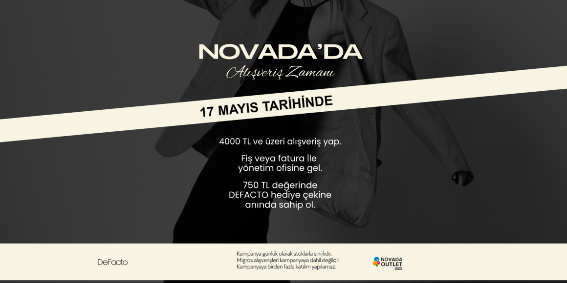 NOVADA’DA ALIŞVERİŞ ZAMANI