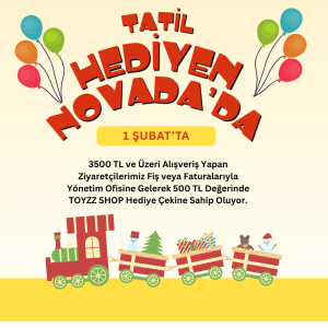 TATİL HEDİYEN NOVADA’DA