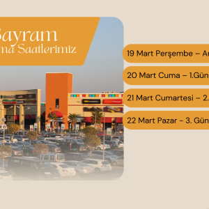 BAYRAM ÇALIŞMA SAATLERİMİZ!