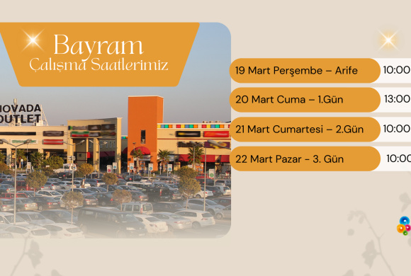 BAYRAM ÇALIŞMA SAATLERİMİZ!