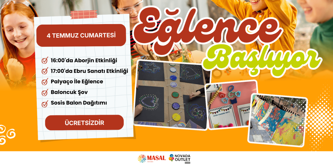 Eğlence Novada Outlet Söke’de Başlıyor! 🎉 Eğlence Novada Outlet Söke’de Başlıyor! 🎉
