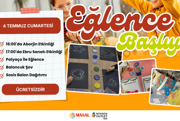 Eğlence Novada Outlet Söke’de Başlıyor! 🎉